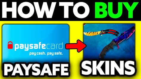 csgo skins with paysafecard